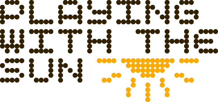 Playing with the sun logo 1